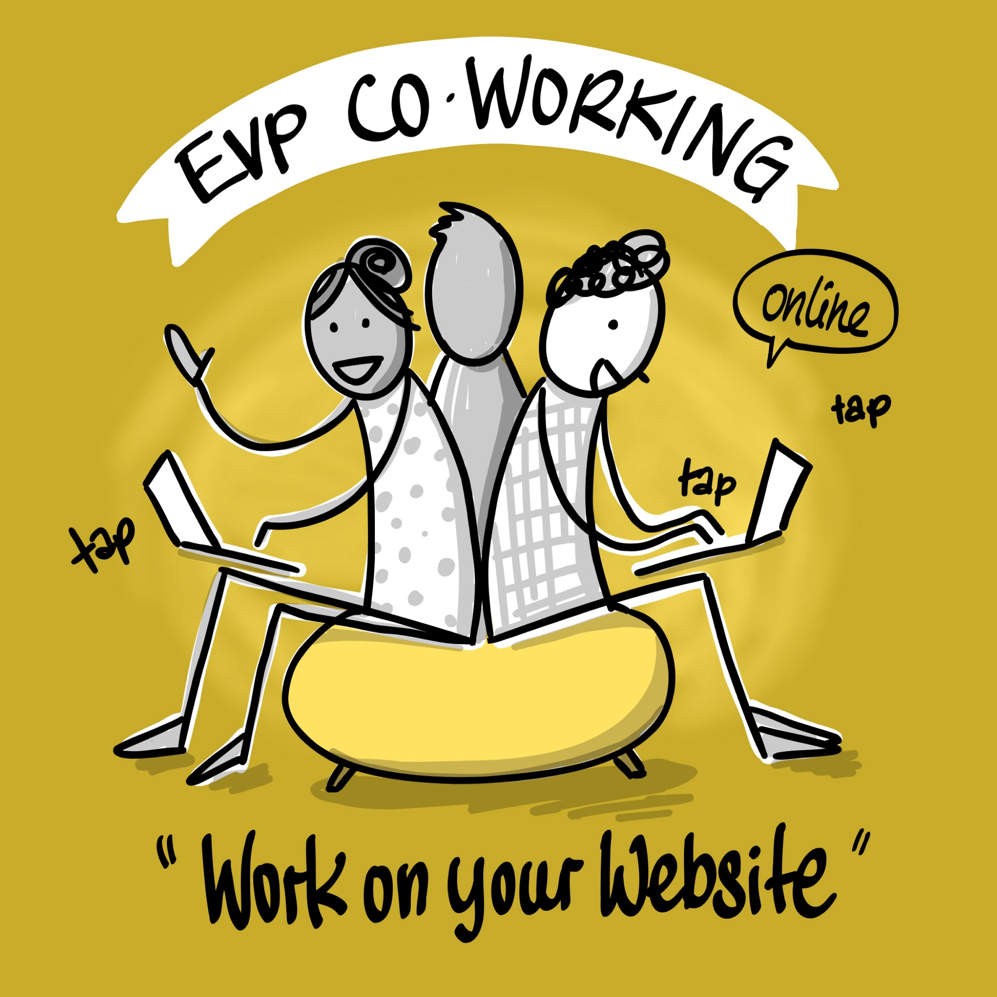 EVP Co-working on your website